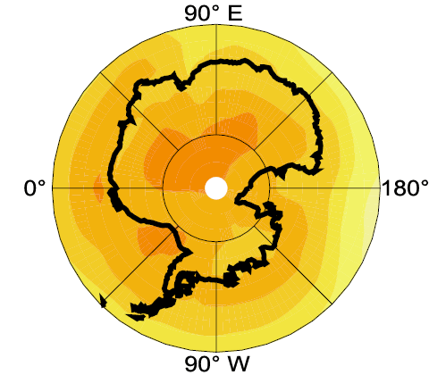 Antarctic regional warming