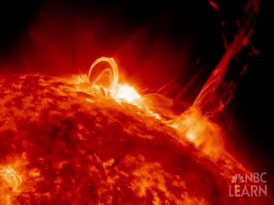 <p>You don't normally see <a href="/space_weather/space_weather.html&edu=elem&dev=1">space weather</a> forecasted on the evening news, but it does impact life on <a href="/earth/earth.html&edu=elem&dev=1">Earth</a> in many ways. What are the threats posed from all of these natural disasters and how can we work to mitigate those threats beforehand? </p>
<p>Check out the materials about natural disasters in <a href="/earth/natural_hazards/when_nature_strikes.html&edu=elem&dev=1">NBC Learn Videos</a>, and their earth system science connections built up by the related secondary classroom activities.</p><p><small><em>NBC Learn</em></small></p>