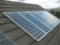 Rooftop photovoltaic solar panels