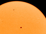 Mercury transits Sun in 2003